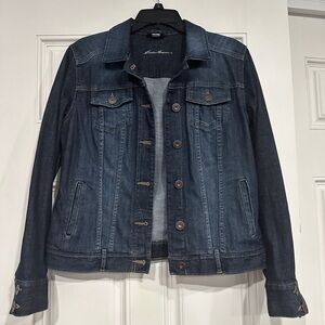 Eddie Bauer Dark Blue Jean Jacket